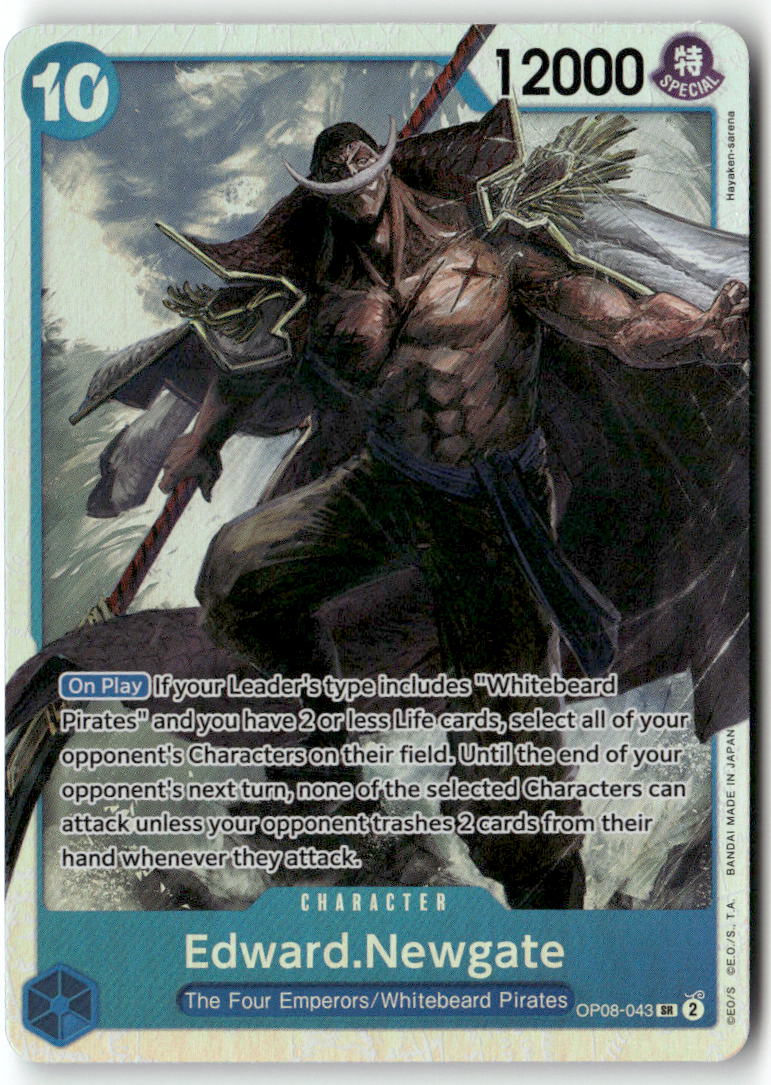 Edward.Newgate SR Two Legends OP08-043 NM