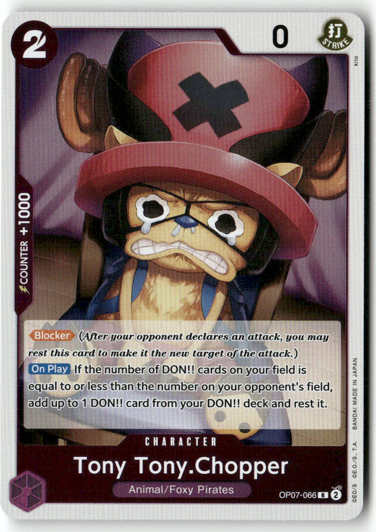 Tony Tony.Chopper (066) R 500 Years in the Future OP07-066 NM
