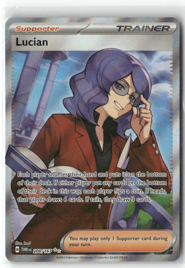 Lucian Ultra Rare SV06: Twilight Masquerade 208/167 NM