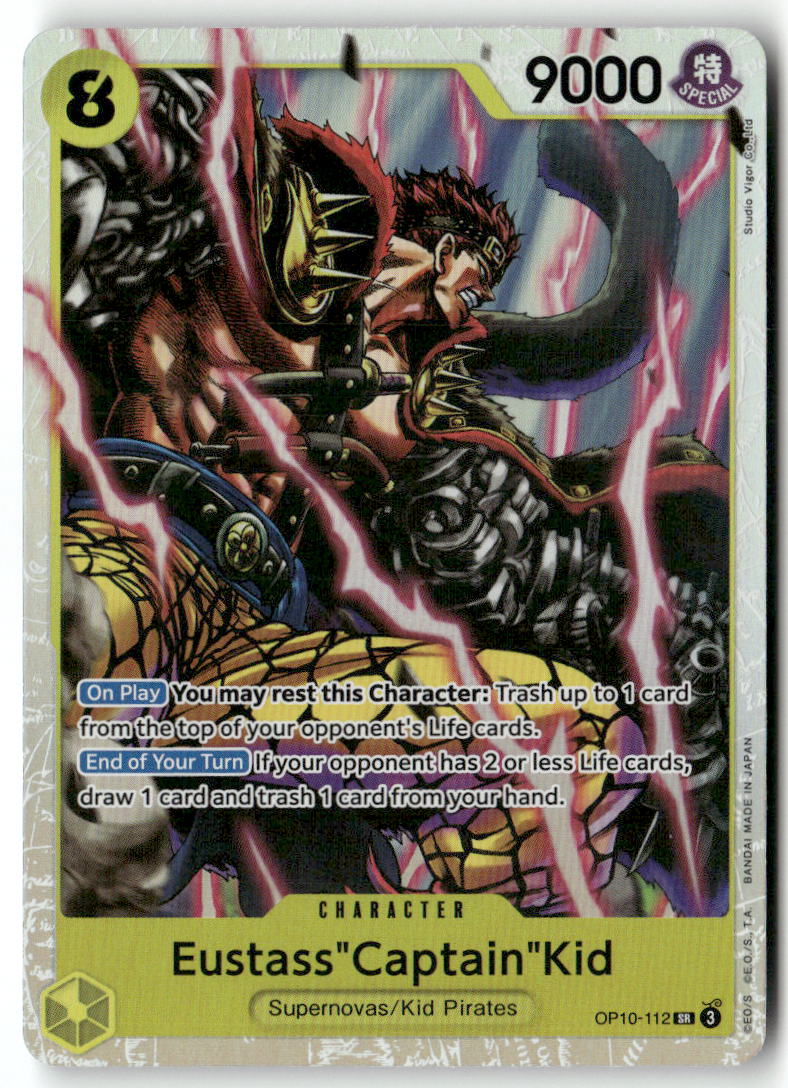 Eustass"Captain"Kid (Reprint) SR Premium Booster -The Best- Vol. 2 OP10-112 NM