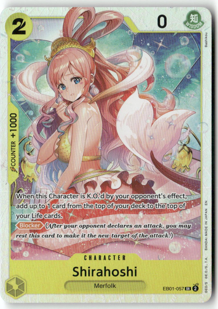 Shirahoshi SR Extra Booster: Memorial Collection EB01-057 NM