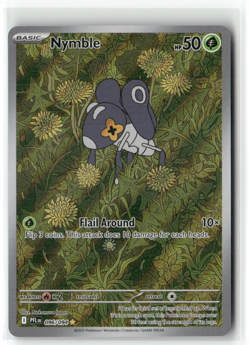 Nymble Illustration Rare ME02: Phantasmal Flames 096/094 NM