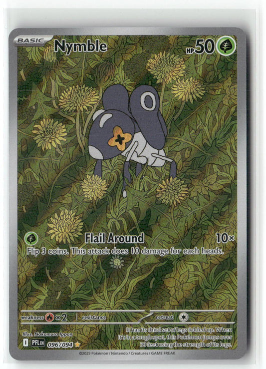 Nymble Illustration Rare ME02: Phantasmal Flames 096/094 NM