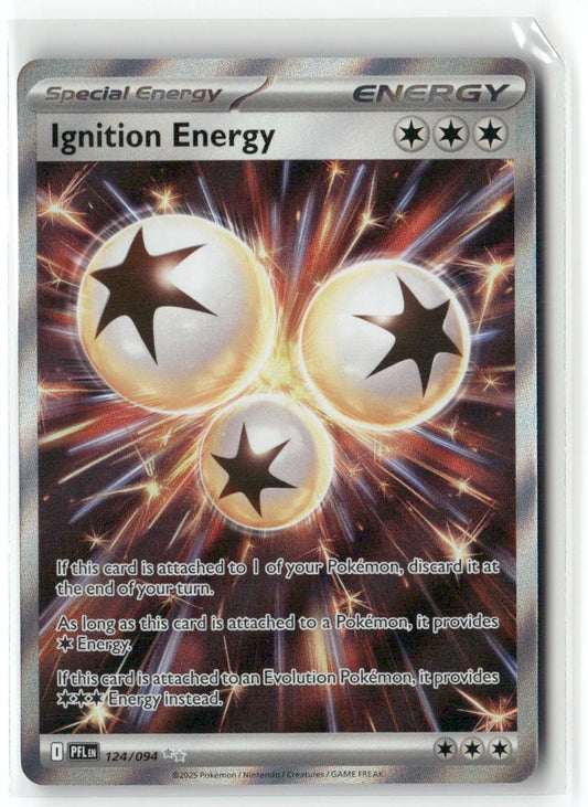 Ignition Energy Ultra Rare ME02: Phantasmal Flames 124/094 NM