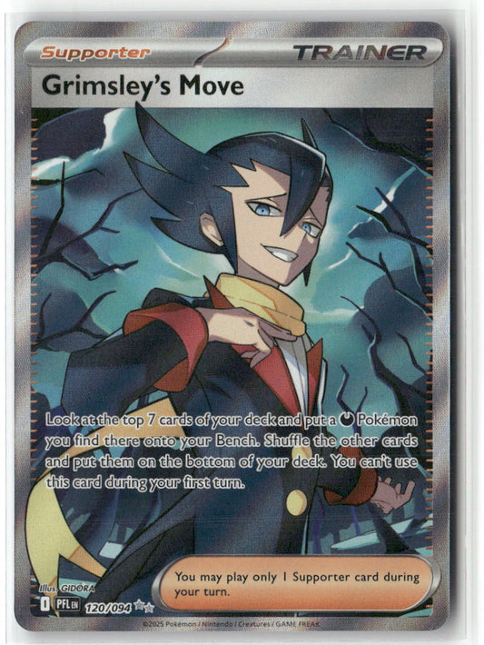Grimsley's Move Ultra Rare ME02: Phantasmal Flames 120/094 NM
