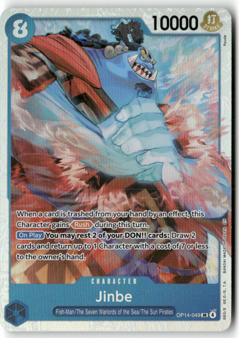 Jinbe SR The Azure Sea's Seven OP14-049 NM
