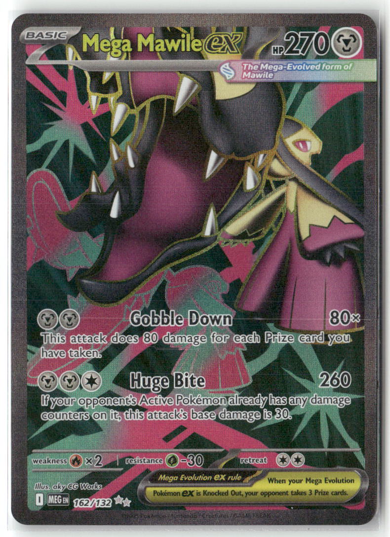 Mega Mawile ex Ultra Rare ME01: Mega Evolution 162/132 NM