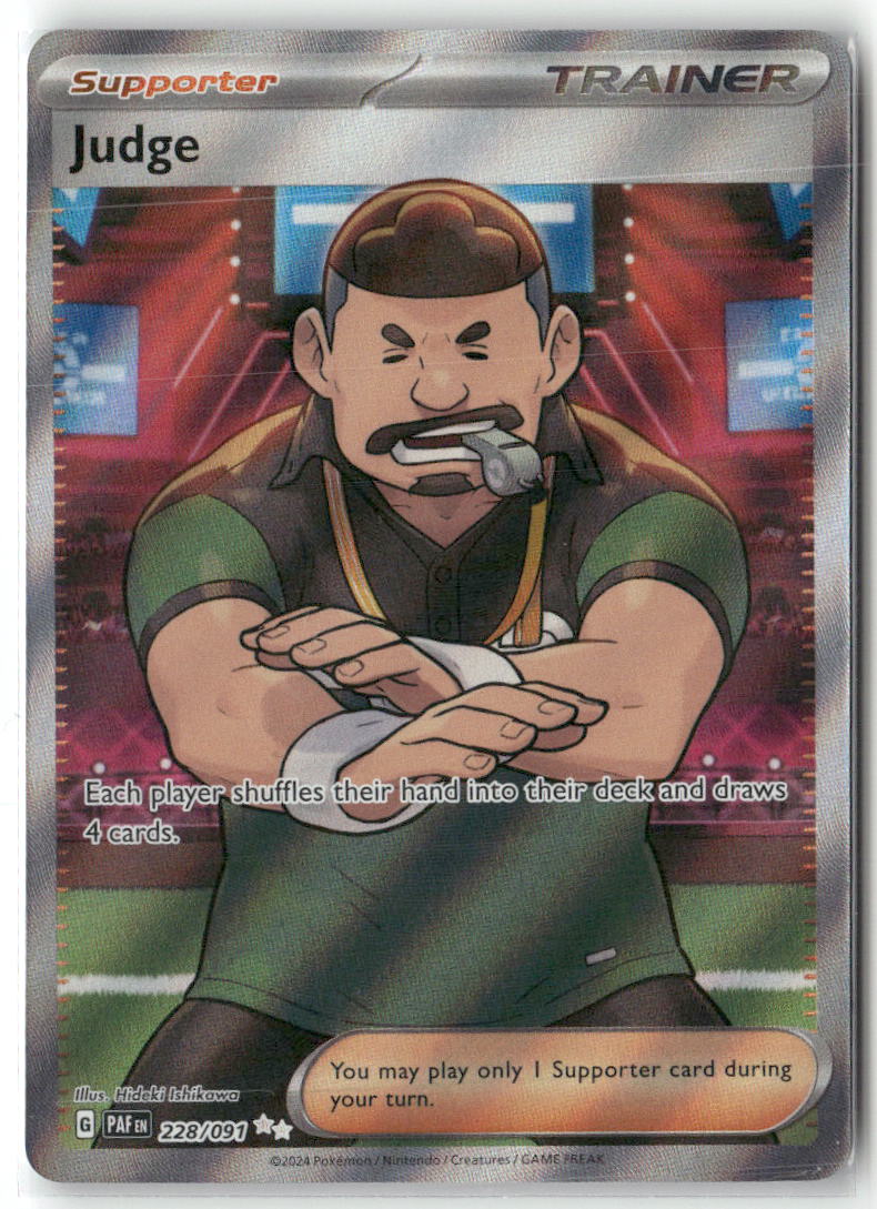 Judge Ultra Rare SV: Paldean Fates 228/091 NM