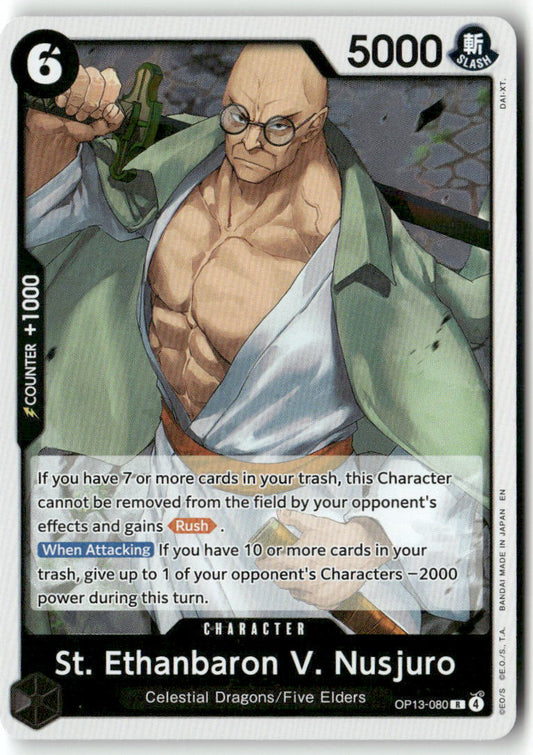 St. Ethanbaron V. Nusjuro R Carrying On His Will OP13-080 NM