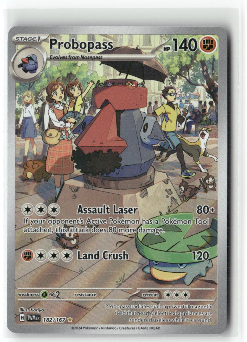 Probopass Illustration Rare SV06: Twilight Masquerade 182/167 NM