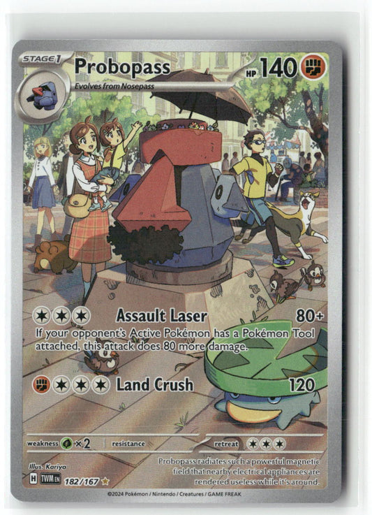 Probopass Illustration Rare SV06: Twilight Masquerade 182/167 NM