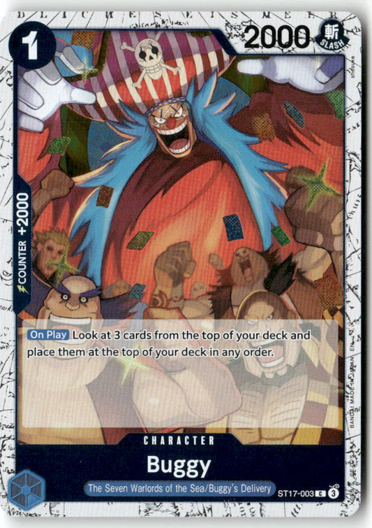 Buggy -  (Pirate Foil) C Premium Booster -The Best- Vol. 2 ST17-003 NM