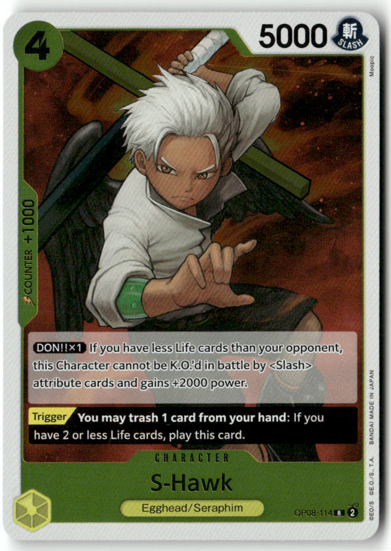 S-Hawk R Two Legends OP08-114 NM