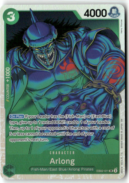 Arlong SR Extra Booster: Anime 25th Collection EB02-011 NM