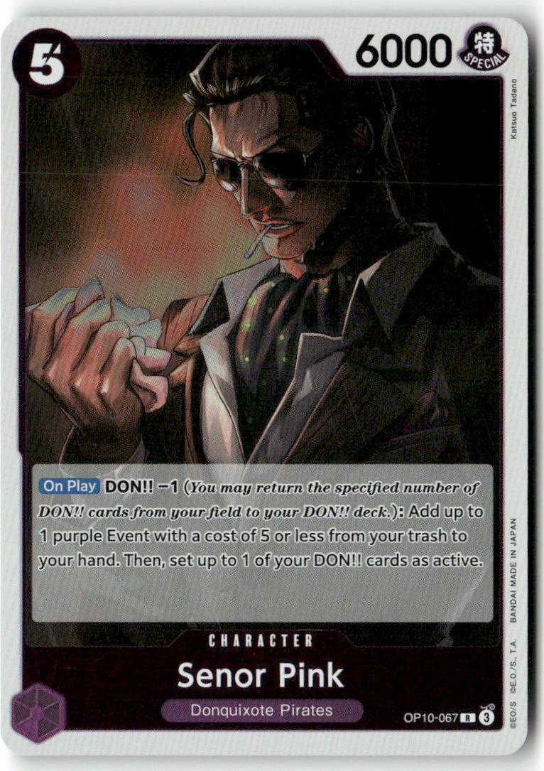 Senor Pink R Royal Blood OP10-067 NM