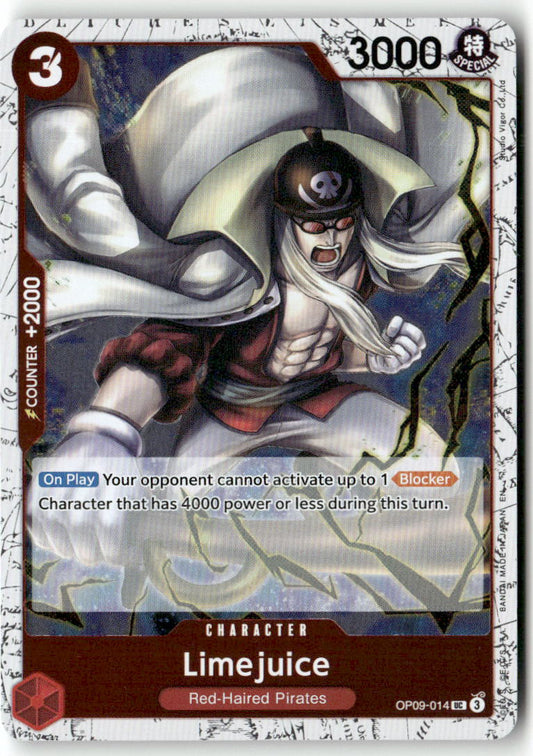 Limejuice (Pirate Foil) UC Premium Booster -The Best- Vol. 2 OP09-014 NM