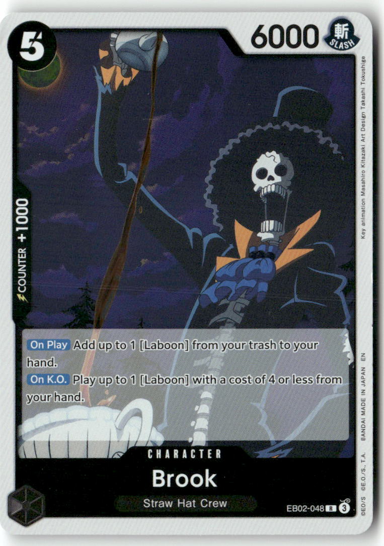 Brook R Extra Booster: Anime 25th Collection EB02-048 NM