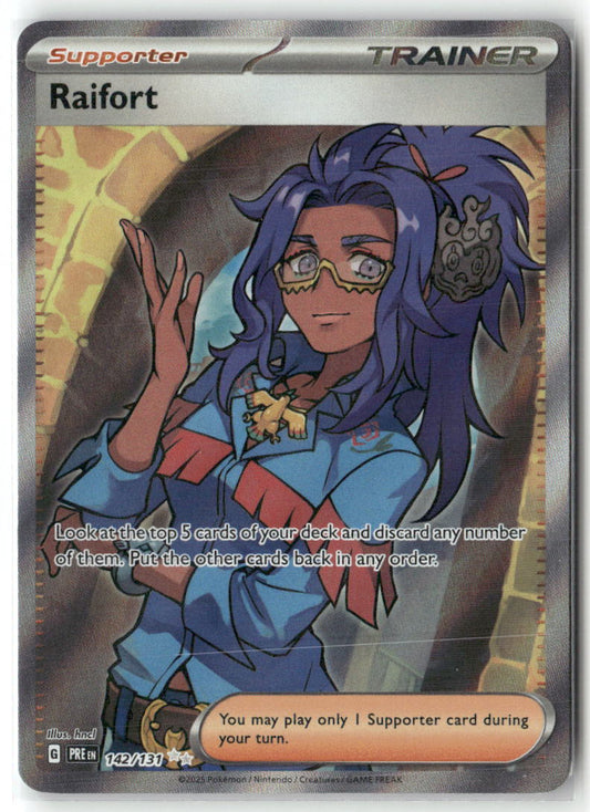 Raifort Ultra Rare SV: Prismatic Evolutions 142/131 NM