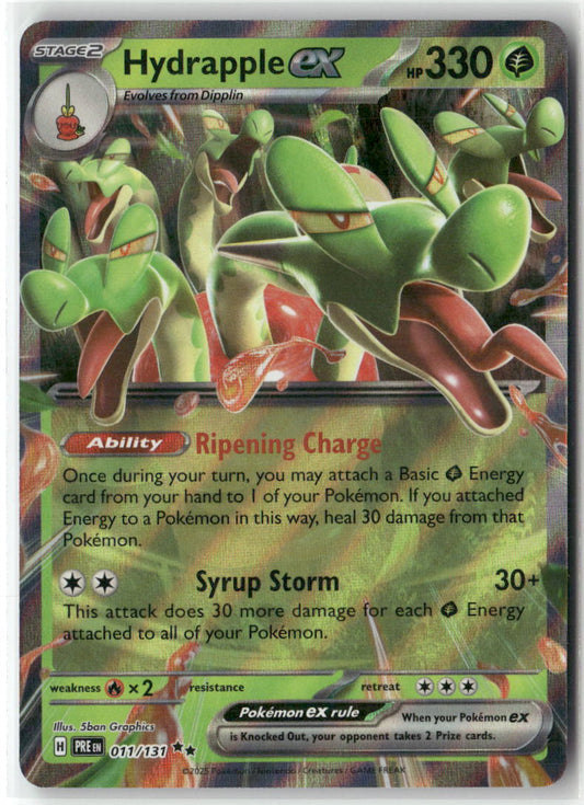 Hydrapple ex Double Rare SV: Prismatic Evolutions 011/131 NM