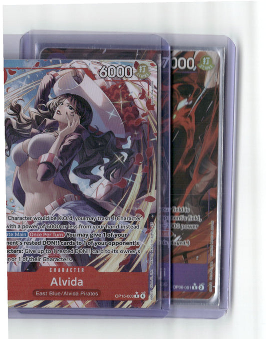 Alvida (Alternate Art) R Adventure on Kami's Island OP15-003 NM