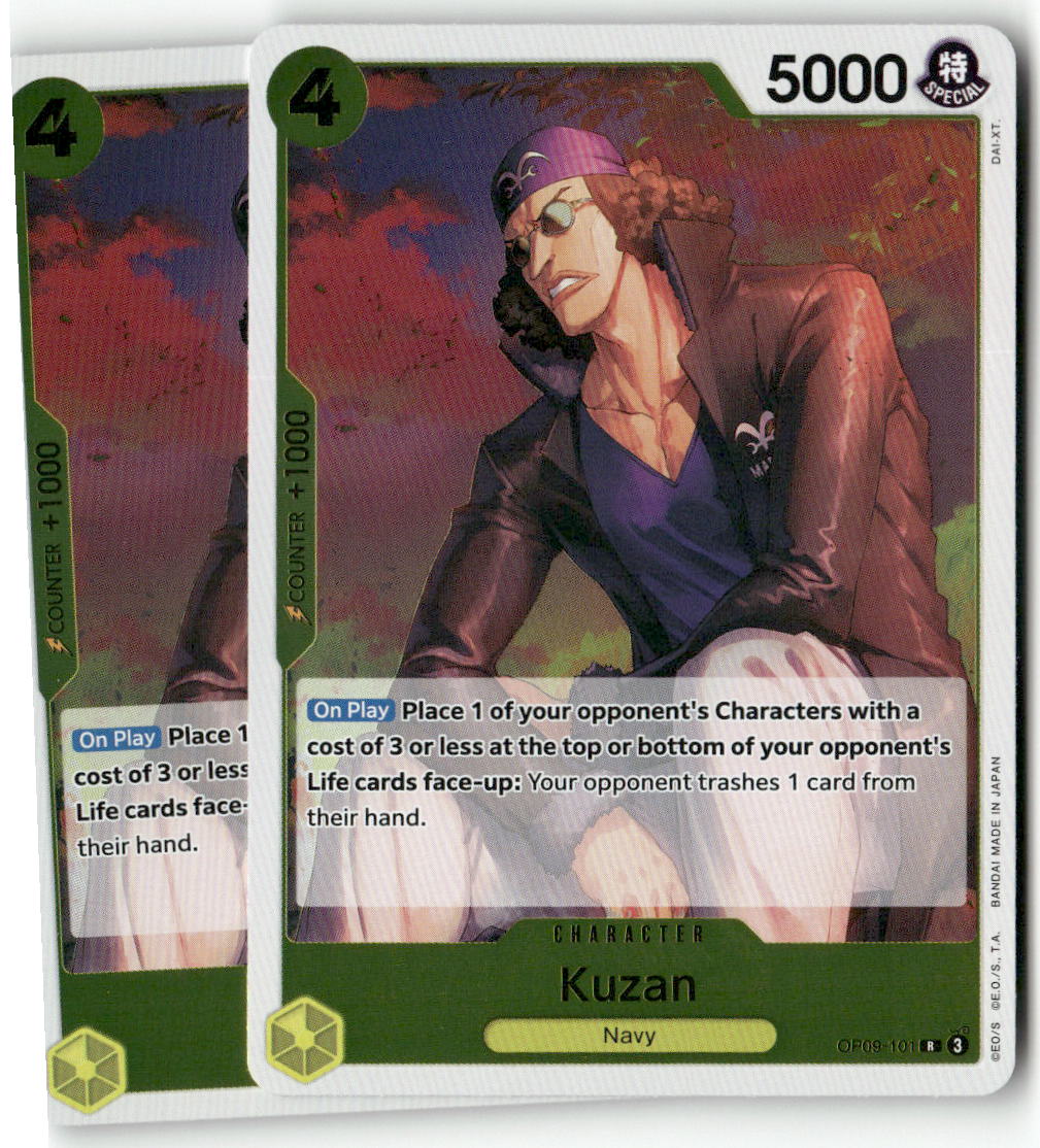 Kuzan R Emperors in the New World OP09-101 NM