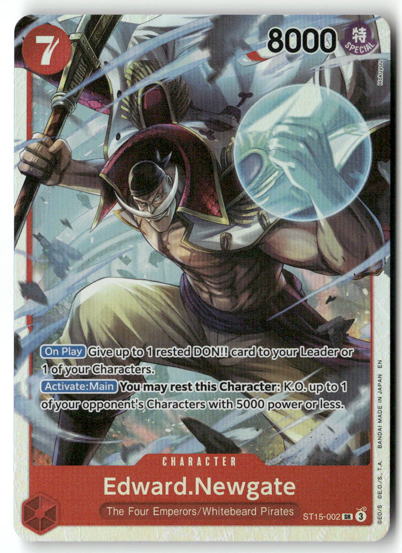Edward.Newgate -  (Reprint) SR Premium Booster -The Best- Vol. 2 ST15-002 NM