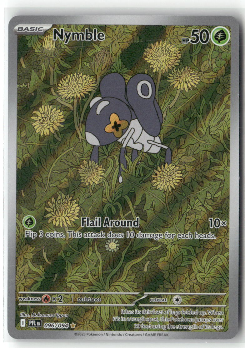Nymble Illustration Rare ME02: Phantasmal Flames 096/094 NM