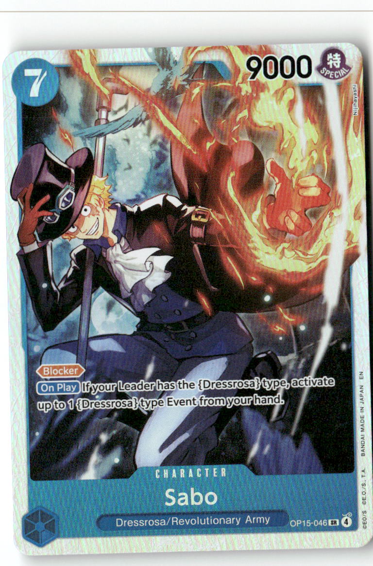 Sabo SR Adventure on Kami's Island OP15-046 NM