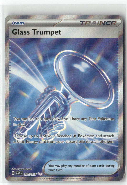 Glass Trumpet Ultra Rare ME: Ascended Heroes 260/217 NM