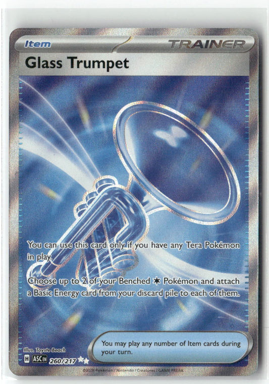 Glass Trumpet Ultra Rare ME: Ascended Heroes 260/217 NM