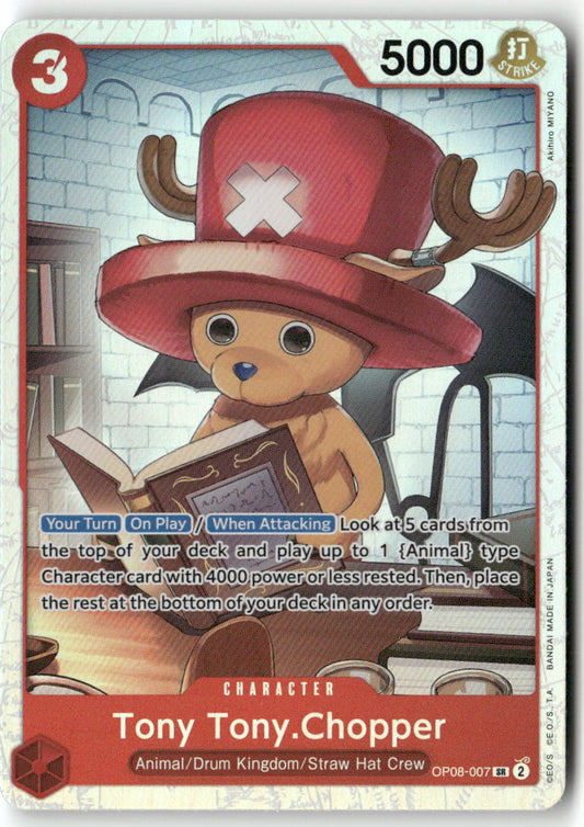 Tony Tony.Chopper (007) SR Two Legends OP08-007 NM