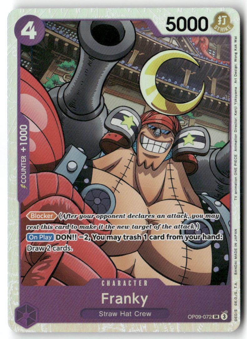 Franky - (Reprint) SR Premium Booster -The Best- Vol. 2 OP09-072 NM