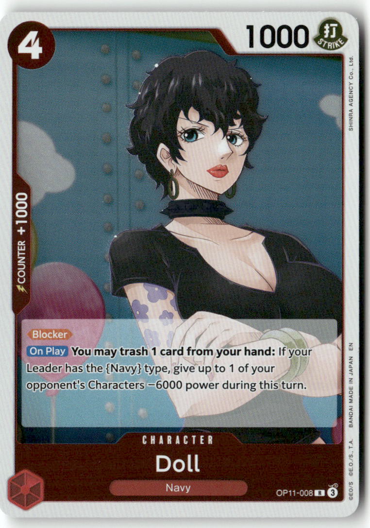 Doll R A Fist of Divine Speed OP11-008 NM