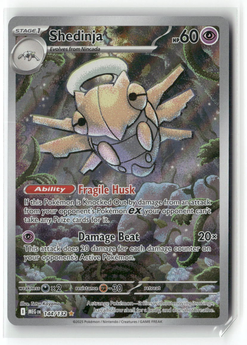 Shedinja Illustration Rare ME01: Mega Evolution 144/132 NM