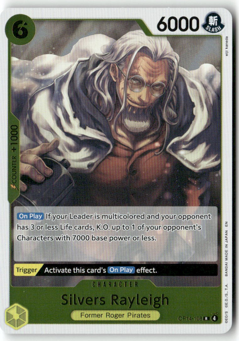 Silvers Rayleigh (Dash Pack) R The Azure Sea's Seven OP14-108 NM