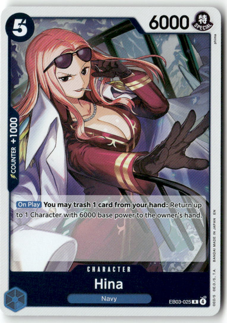Hina R Extra Booster: One Piece Heroines Edition EB03-025 NM