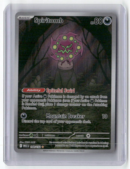 Spiritomb Illustration Rare ME01: Mega Evolution 148/132 NM