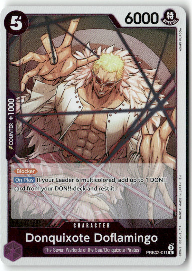 Donquixote Doflamingo R Premium Booster -The Best- Vol. 2 PRB02-011 NM