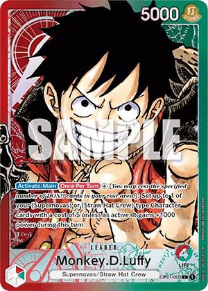 Monkey.D.Luffy (003) (Parallel) L Romance Dawn OP01-003 NM