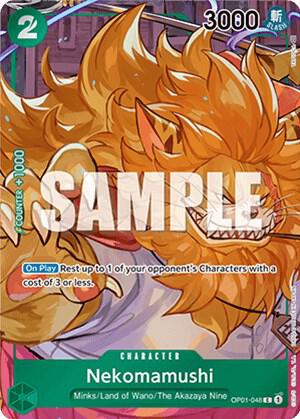 Nekomamushi (Box Topper) C Romance Dawn OP01-048 NM