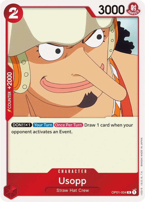 Usopp R Romance Dawn OP01-004 NM