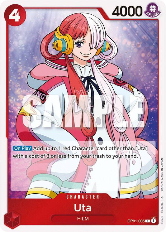 Uta R Romance Dawn OP01-005 NM