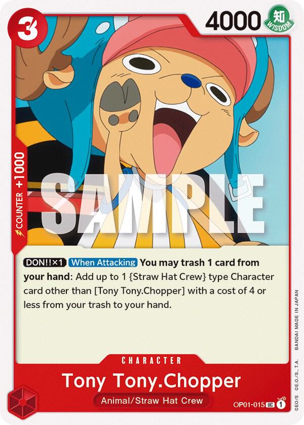Tony Tony.Chopper UC Romance Dawn OP01-015 NM