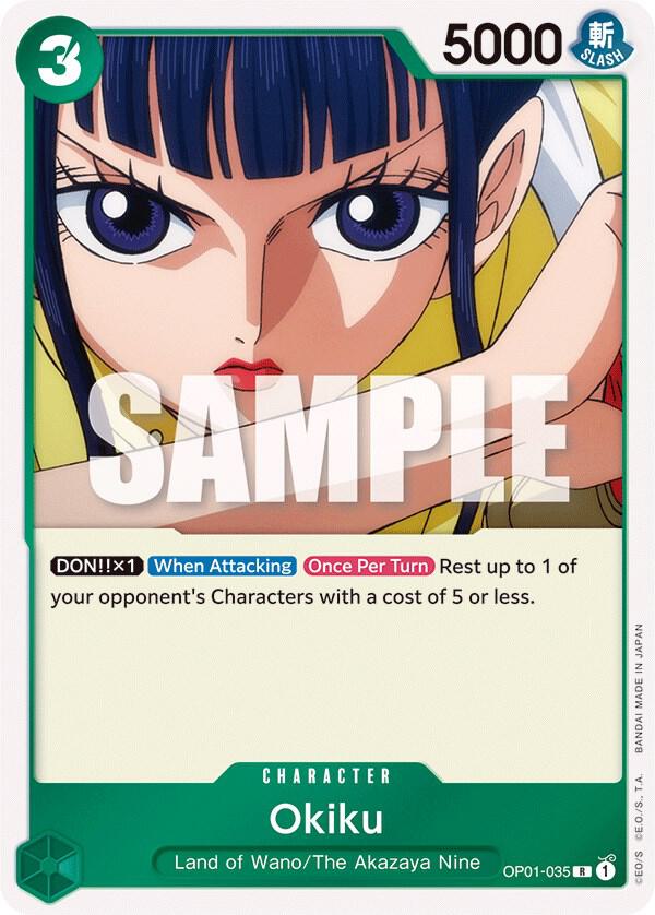 Okiku R Romance Dawn OP01-035 NM