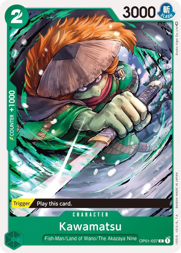 Kawamatsu C Romance Dawn OP01-037 NM