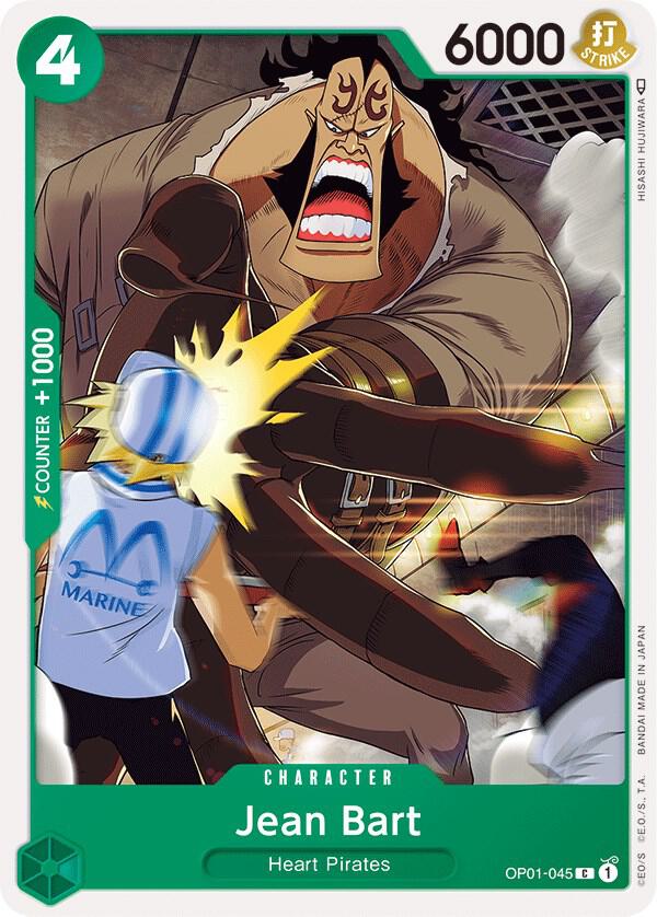 Jean Bart C Romance Dawn OP01-045 NM