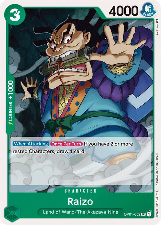 Raizo UC Romance Dawn OP01-052 NM