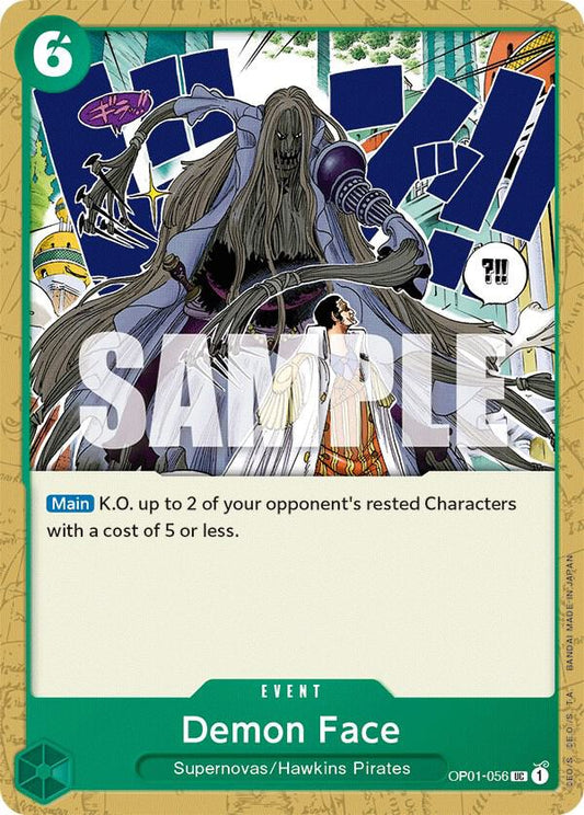 Demon Face UC Romance Dawn OP01-056 NM