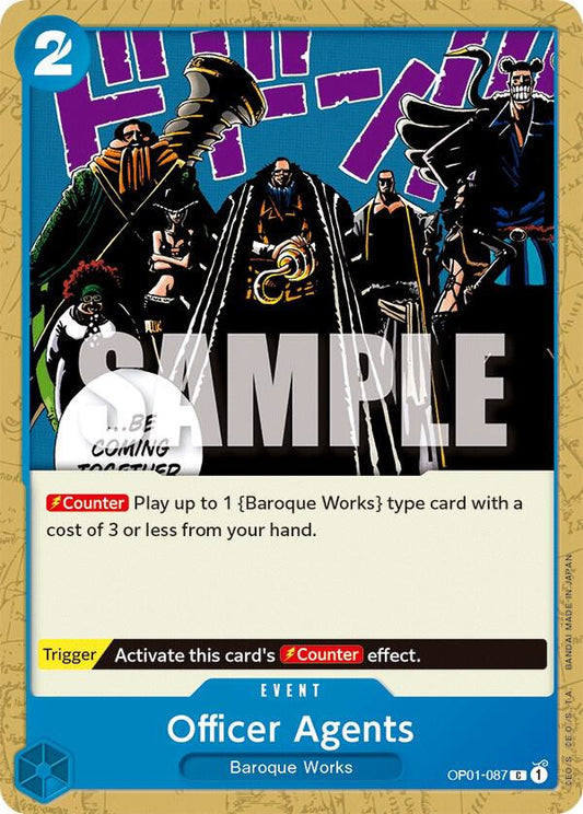 Officer Agents C Romance Dawn OP01-087 NM