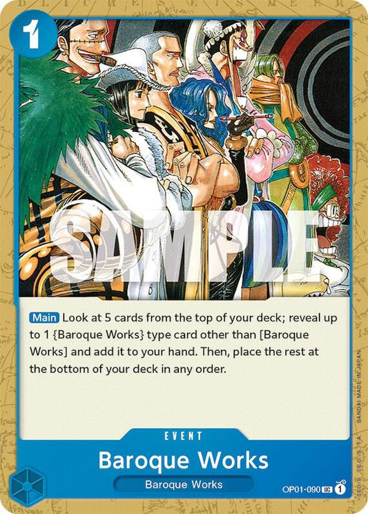 Baroque Works UC Romance Dawn OP01-090 NM